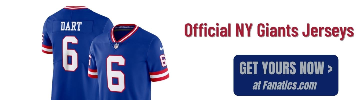 Official New York Giants gear at Fanatics.com