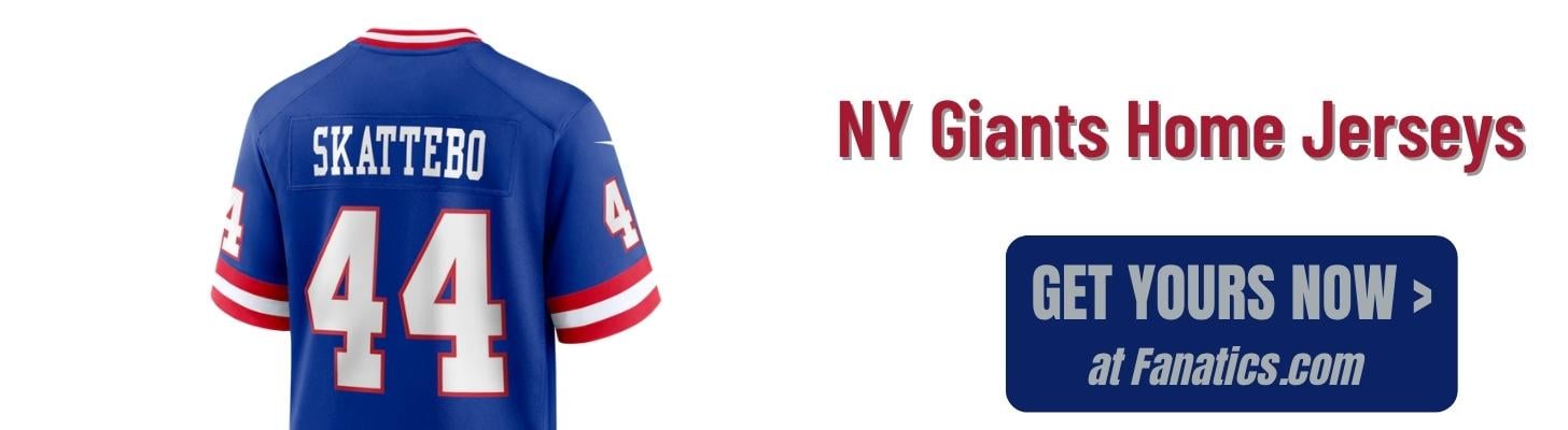 Official New York Giants gear at Fanatics.com
