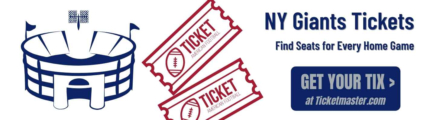 New York Giants tickets on Ticketmaster